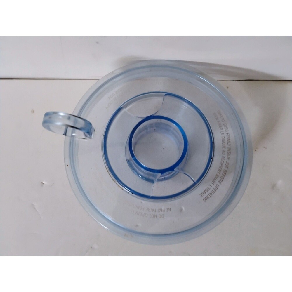 Breville Milk Cafe Frother Clear Lid With Center Cap Replacement Part BMF600XL